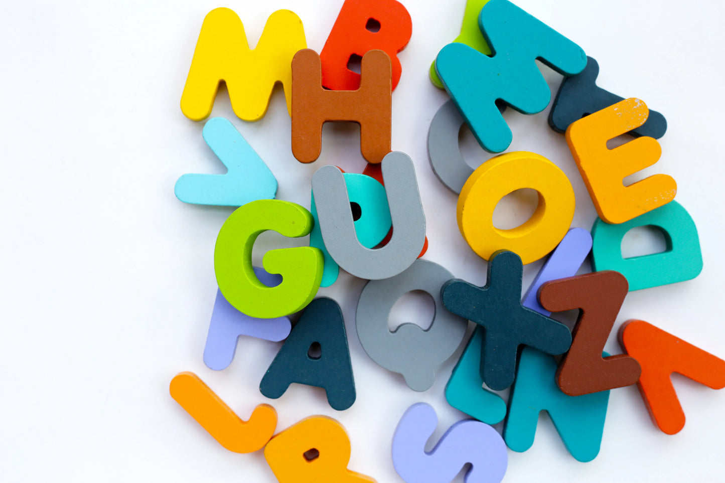 Wooden Alphabet Letters