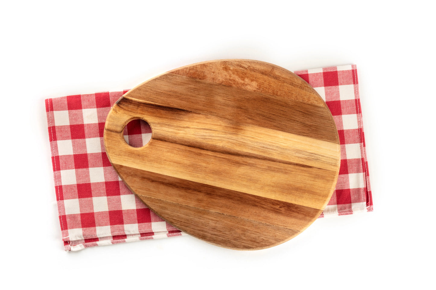 Wooden Drop-Shaped Cheese Board