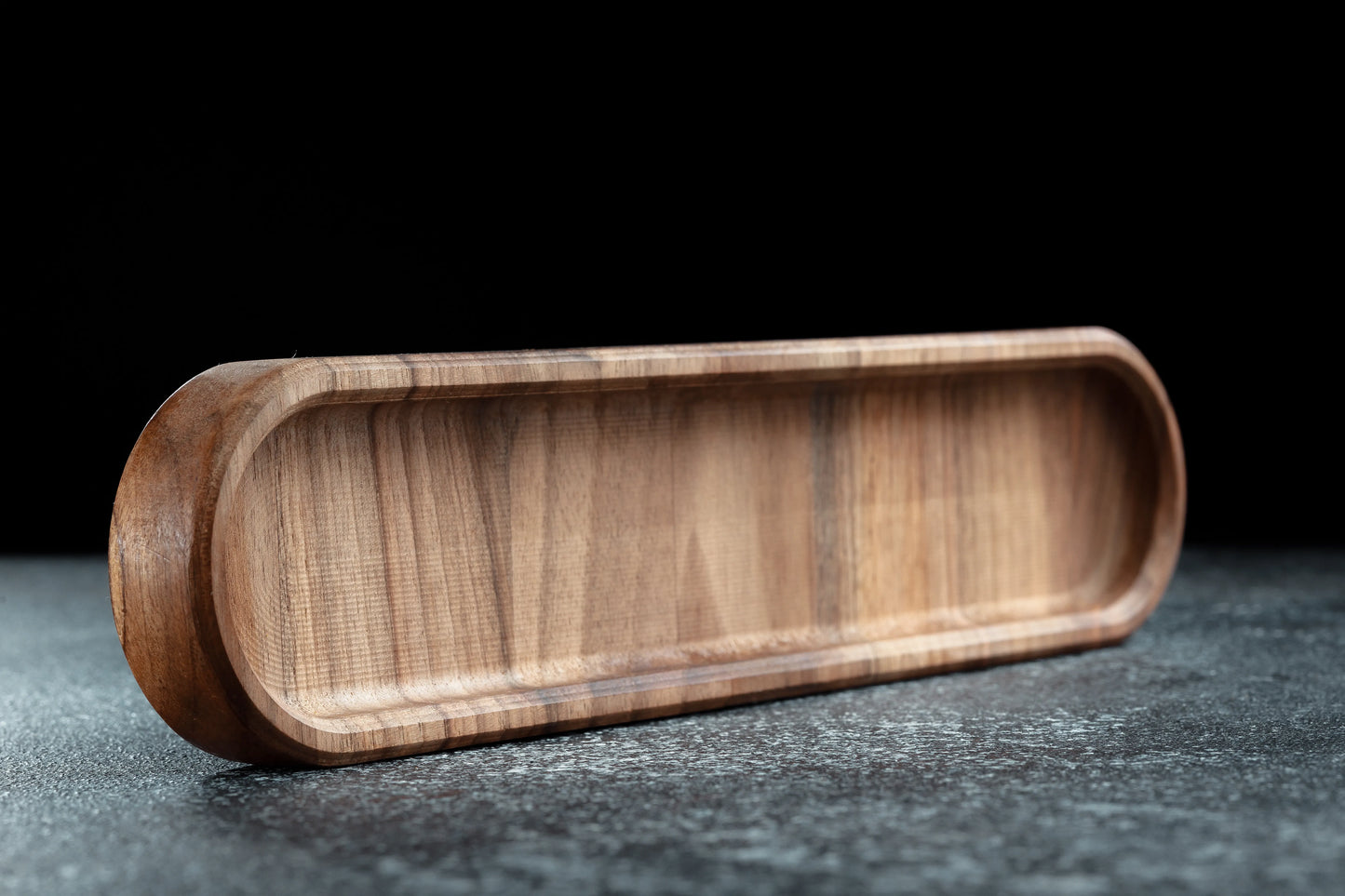 Wooden Rectangular Oval Platter