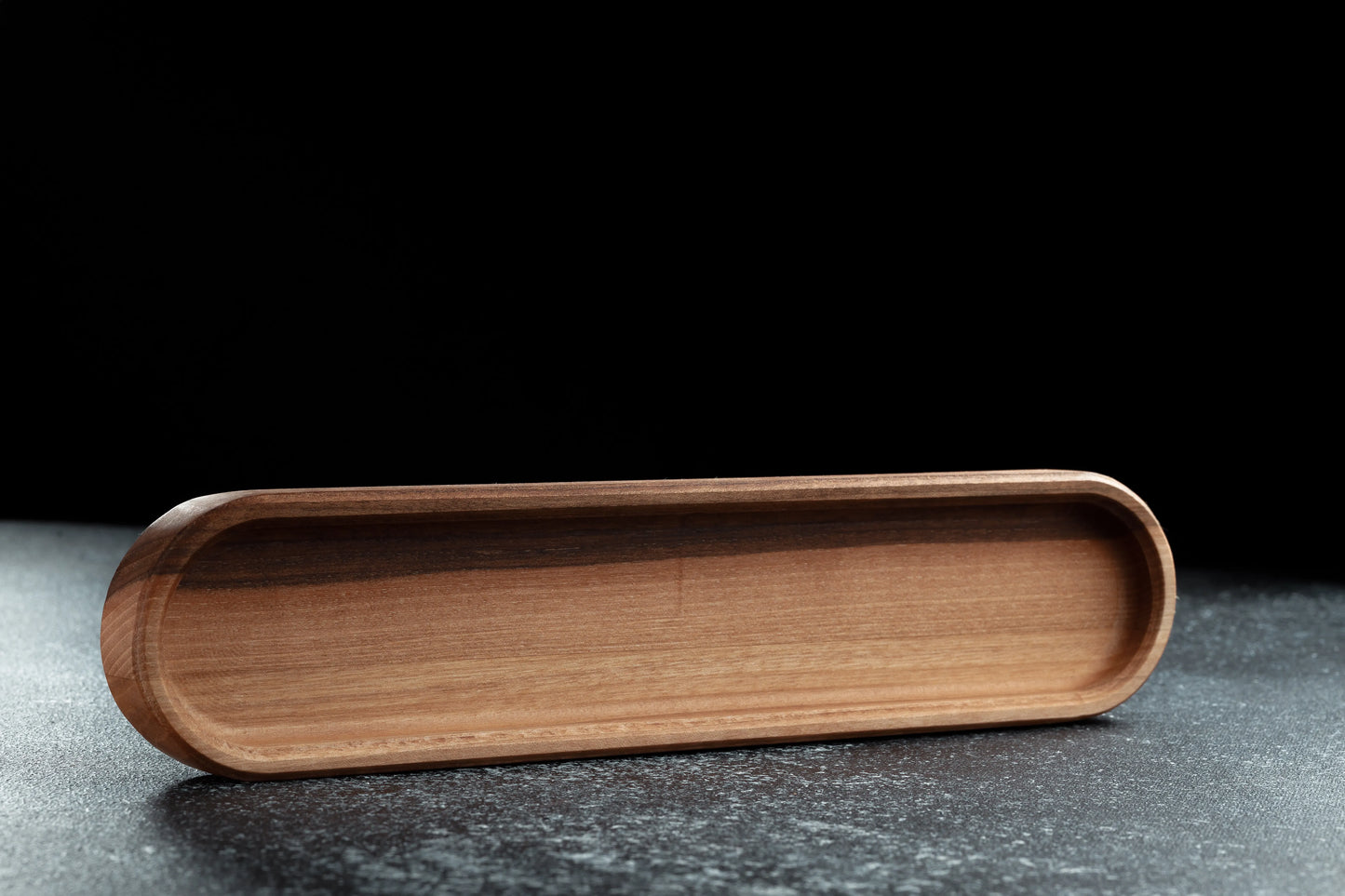 Wooden Rectangular Oval Platter