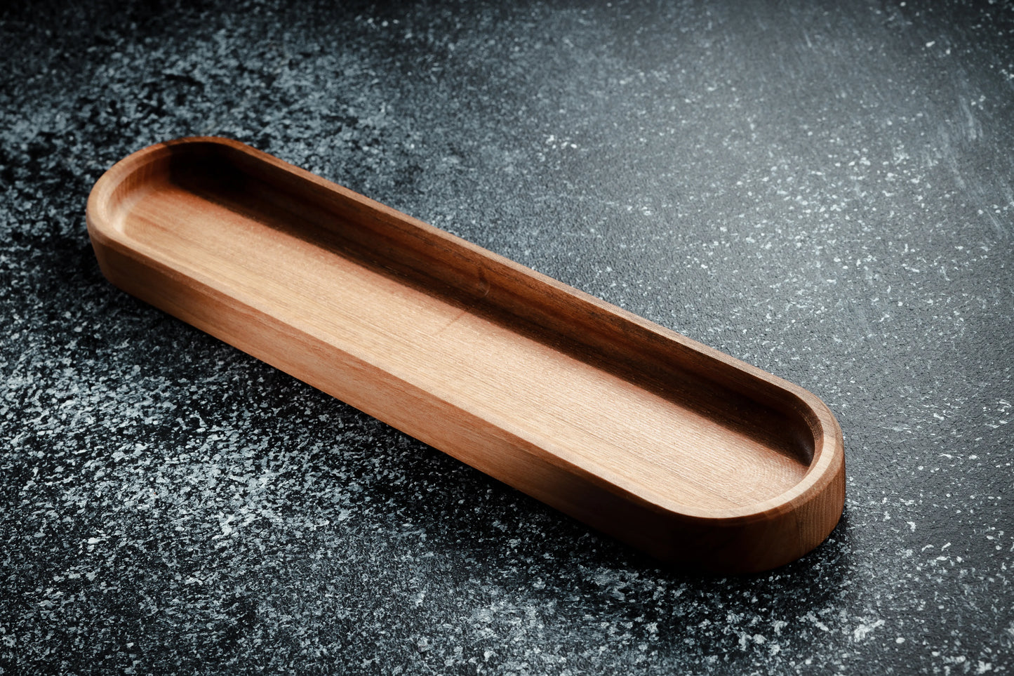 Wooden Rectangular Oval Platter