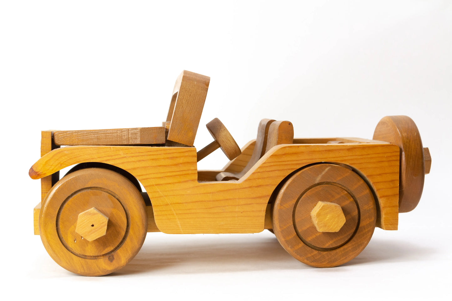Wooden Jeep Car