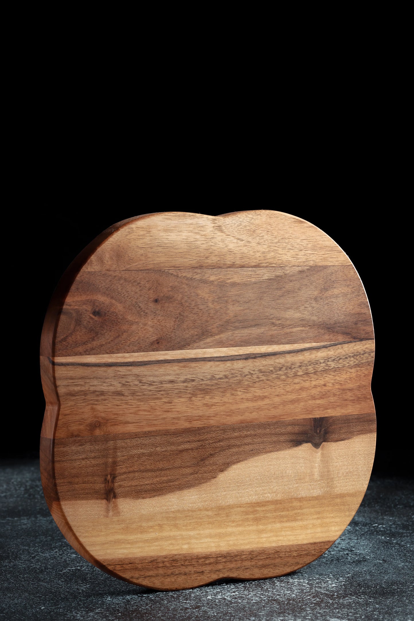 Wooden Bud-Shaped Plate