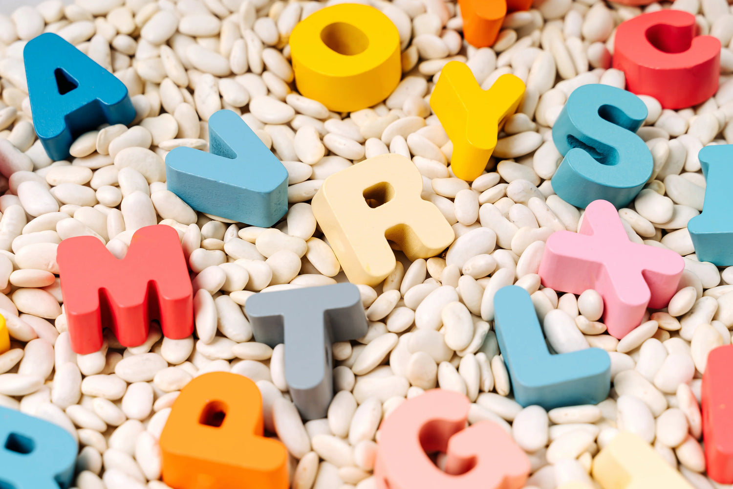 Wooden Alphabet & Number Blocks