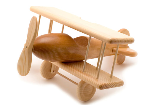 Classic Wooden Airplane