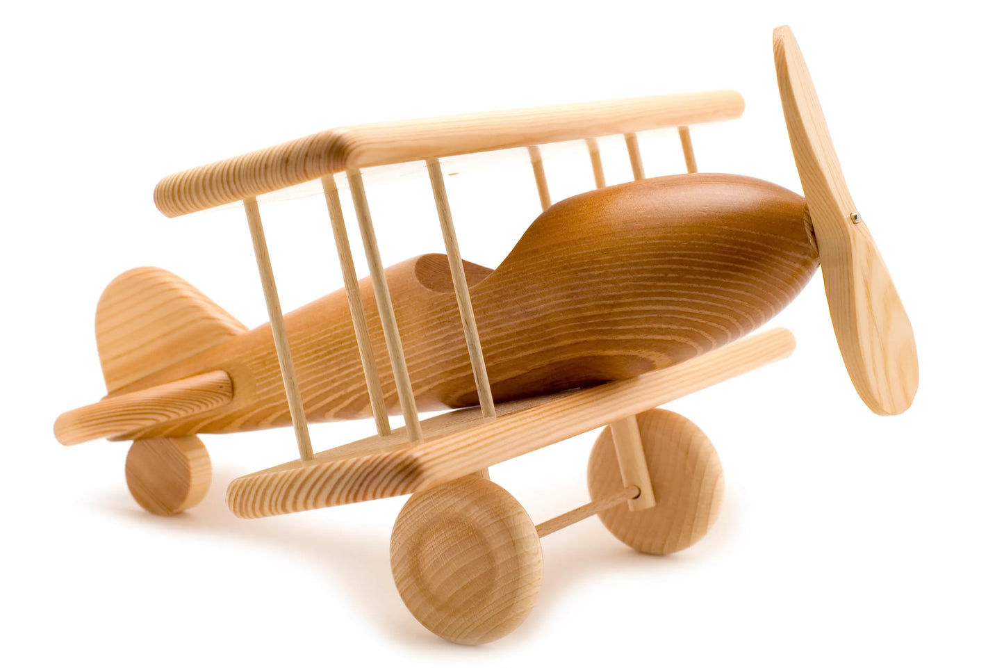 Classic Wooden Airplane