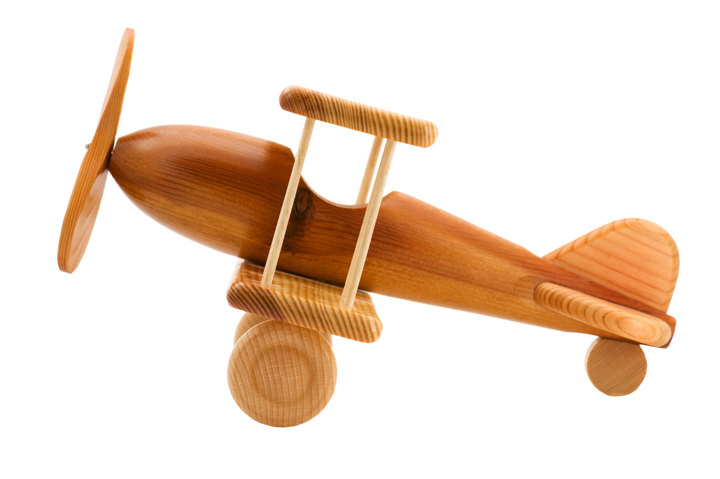 Classic Wooden Airplane