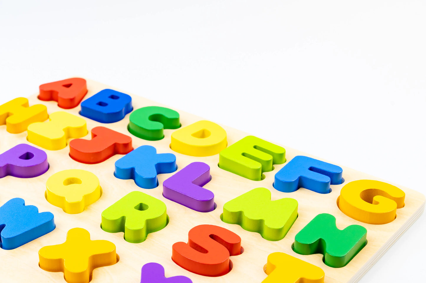 Wooden Educational Alphabet Letters