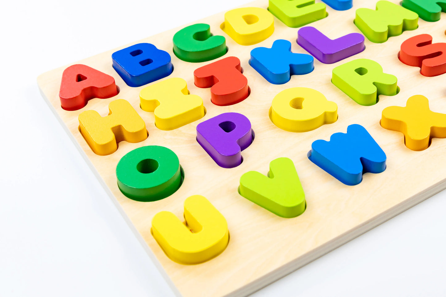 Wooden Educational Alphabet Letters