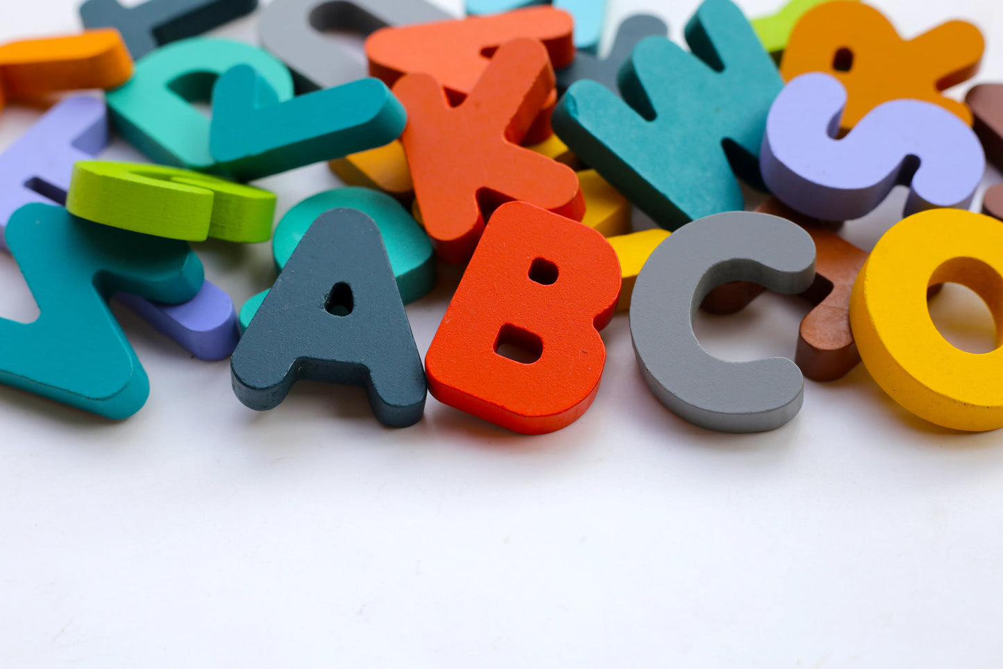 Wooden Alphabet Letters