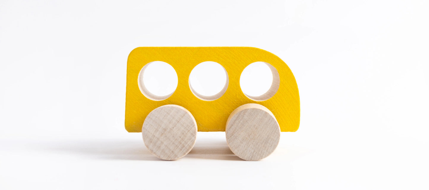 Colorful Wooden Car Toys