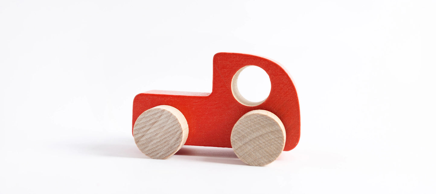 Colorful Wooden Car Toys