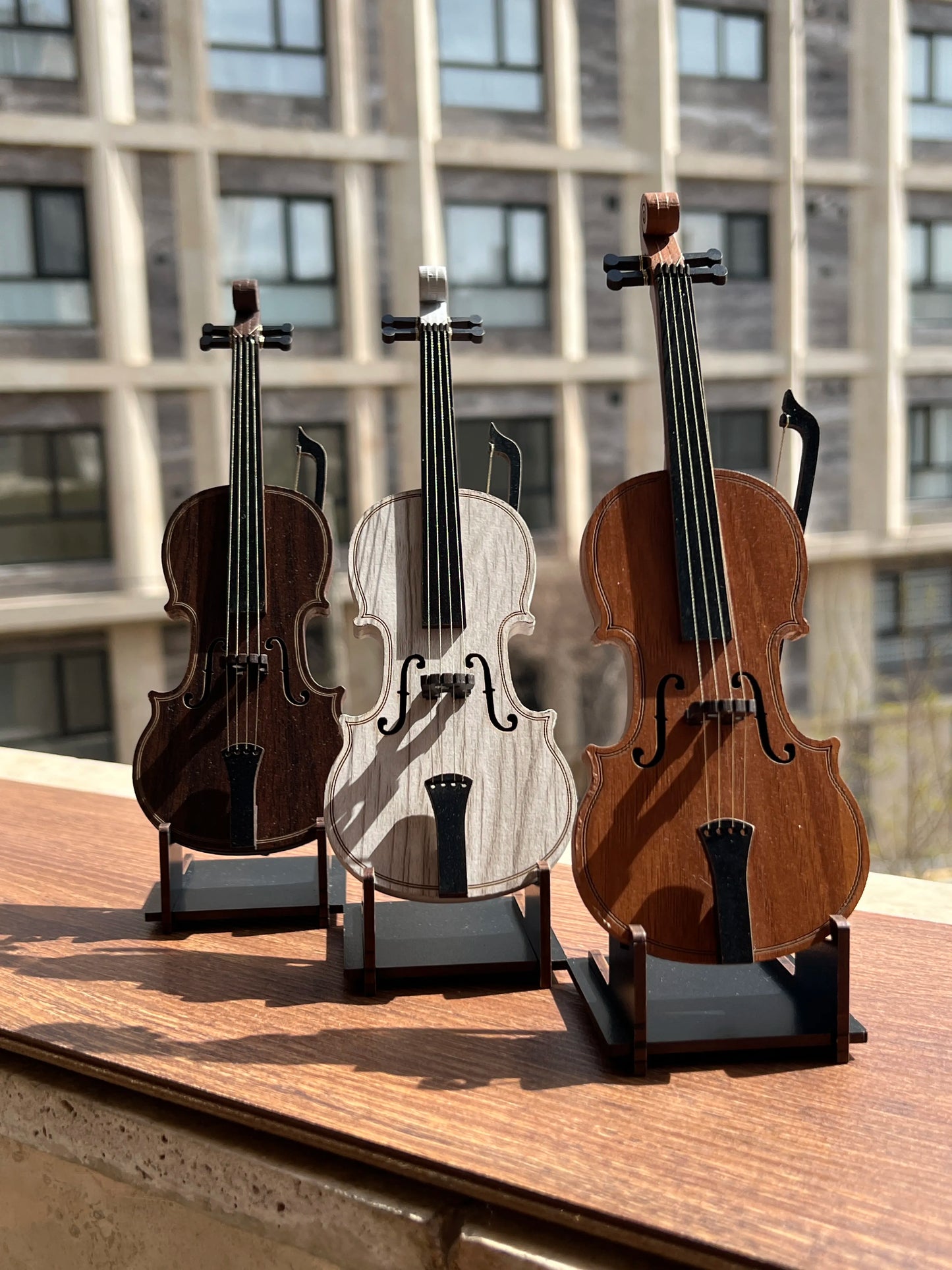 Wooden Miniature Violin