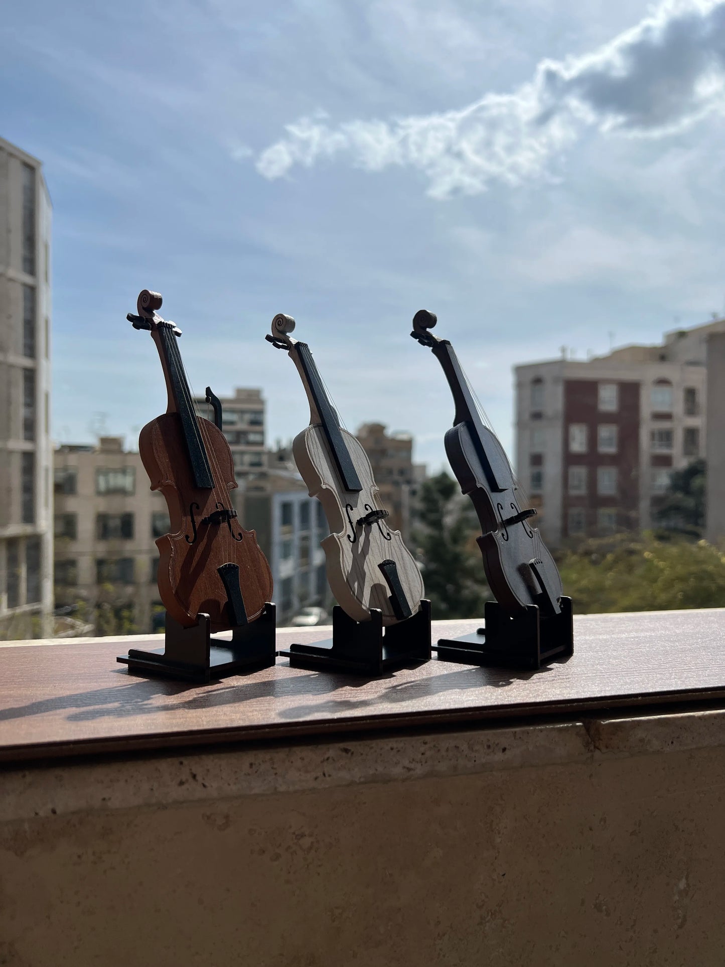 Wooden Miniature Violin