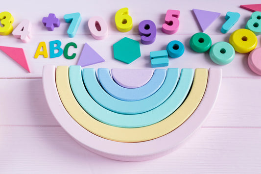 Wooden Rainbow Toy