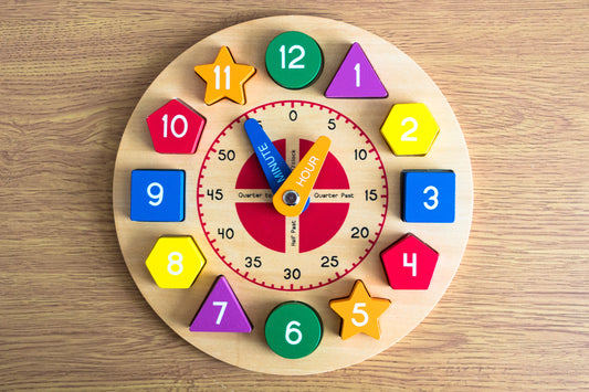 Wooden Educational Clock Toy