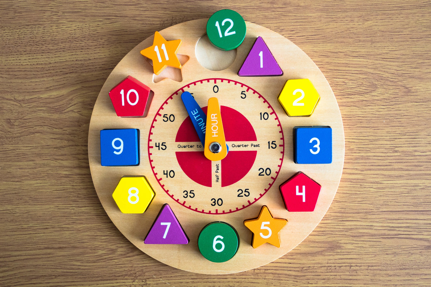 Wooden Educational Clock Toy