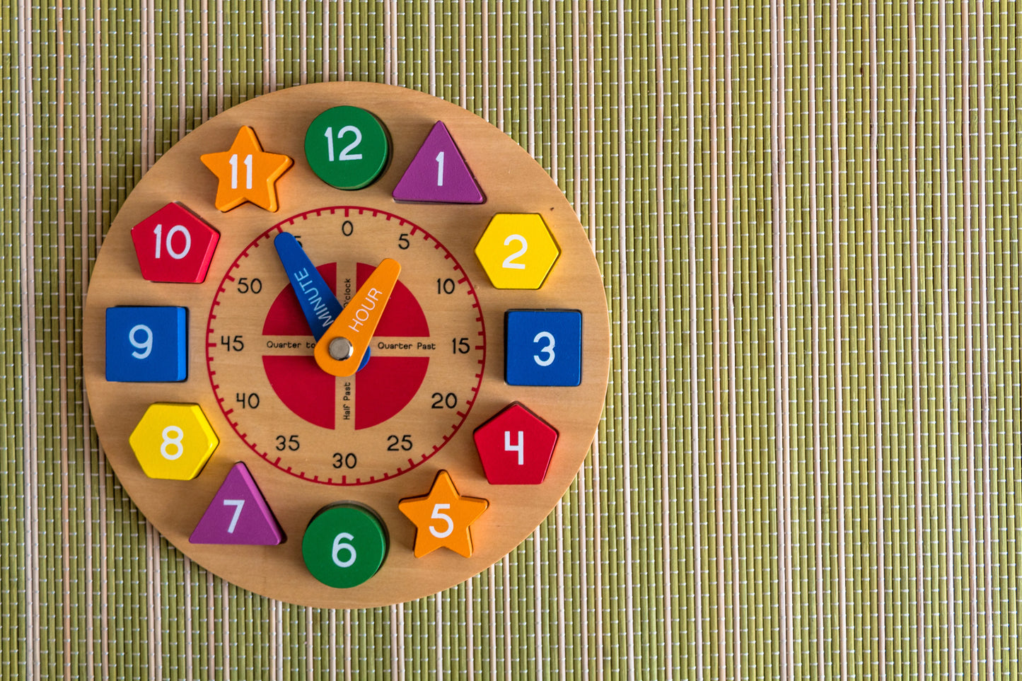 Wooden Educational Clock Toy