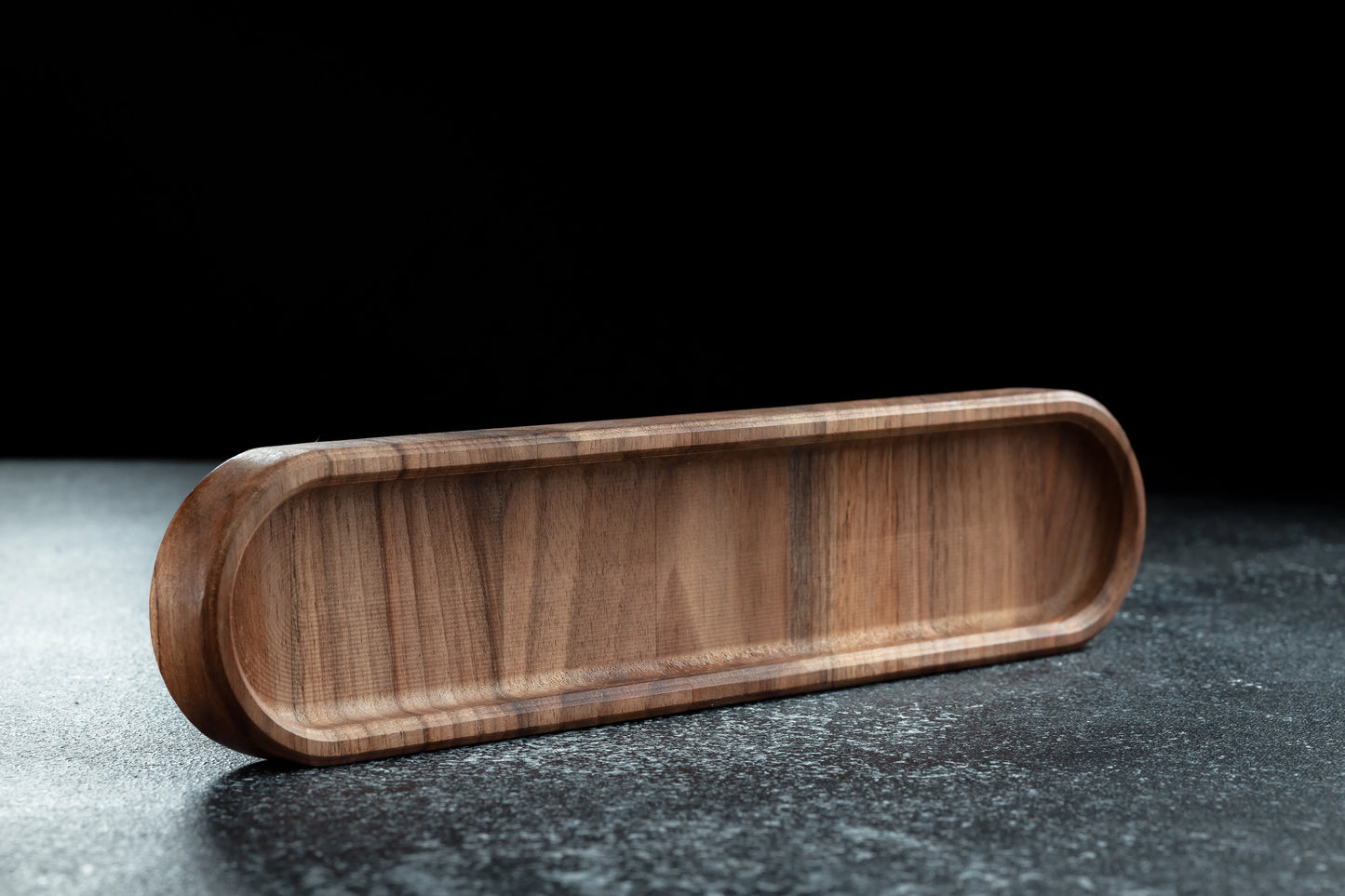 Wooden Rectangular Oval Platter