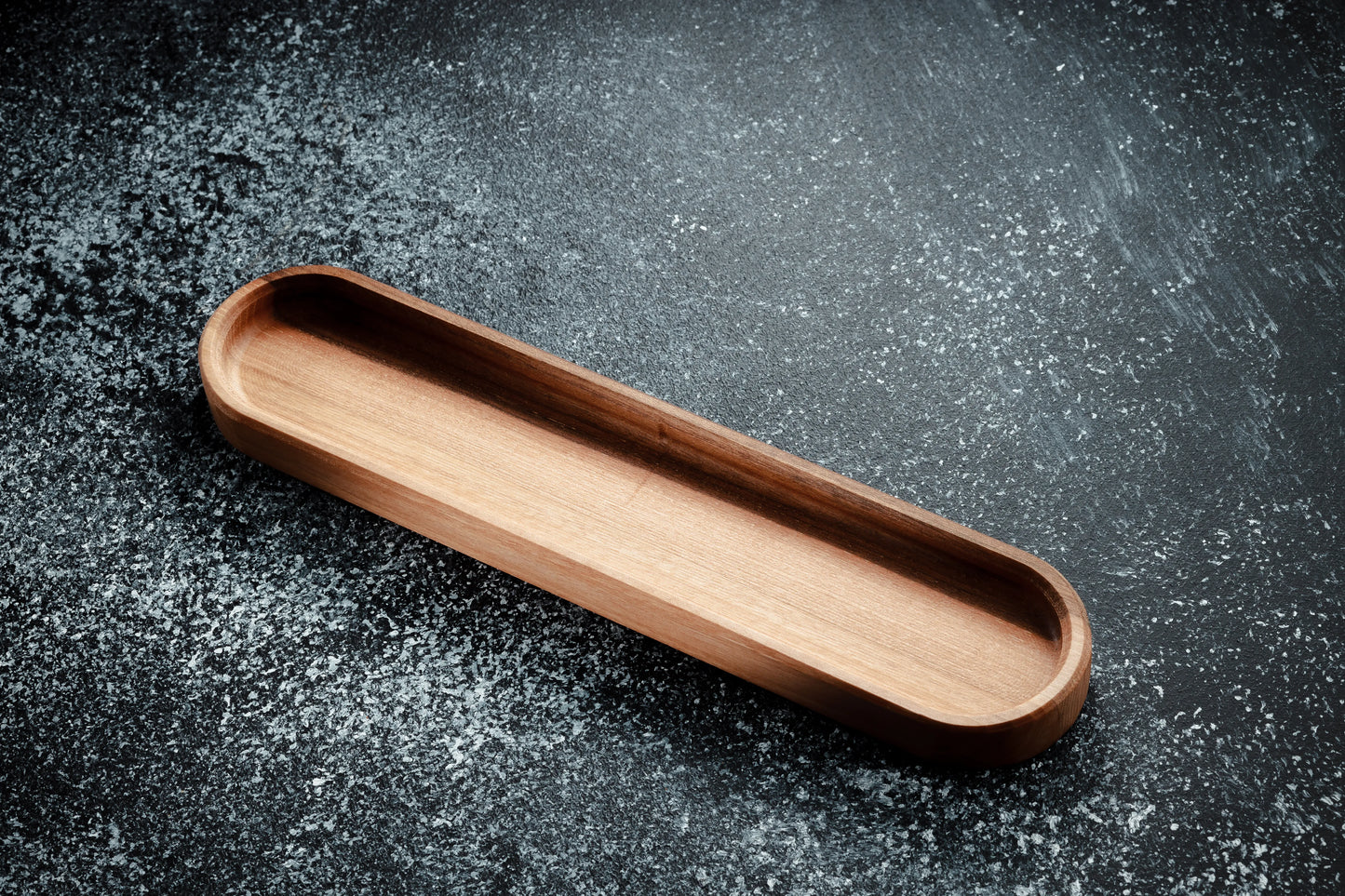 Wooden Rectangular Oval Platter