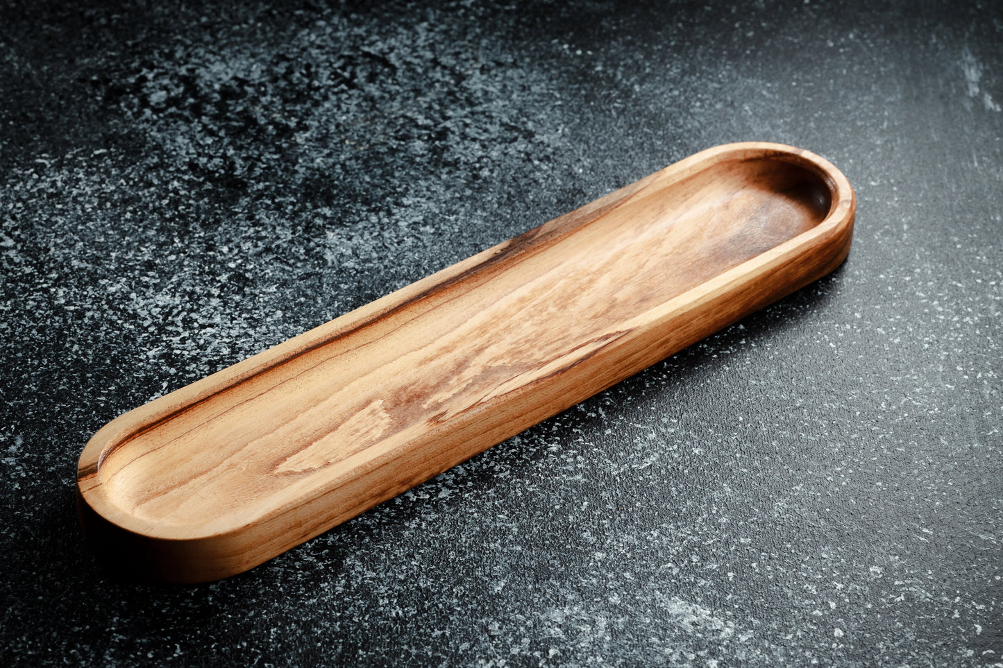 Wooden Rectangular Oval Platter