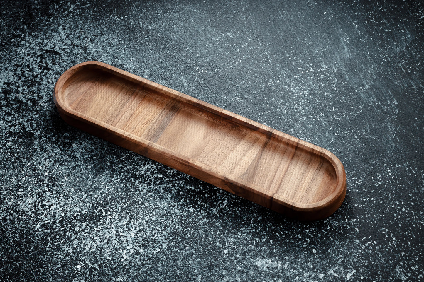 Wooden Rectangular Oval Platter