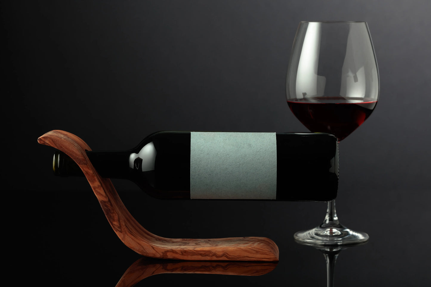 Wooden Wine Bottle Stand