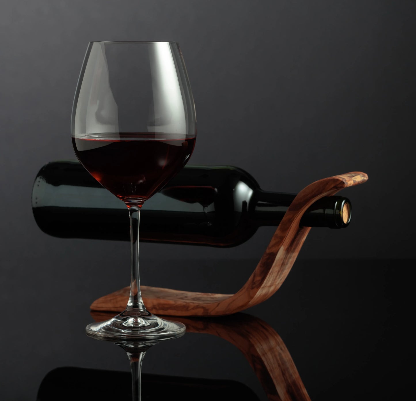 Wooden Wine Bottle Stand