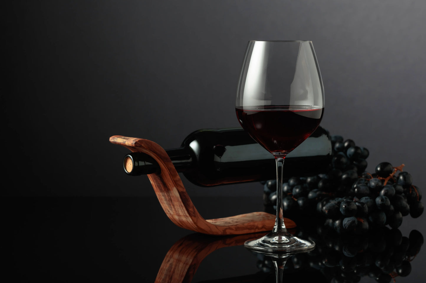 Wooden Wine Bottle Stand