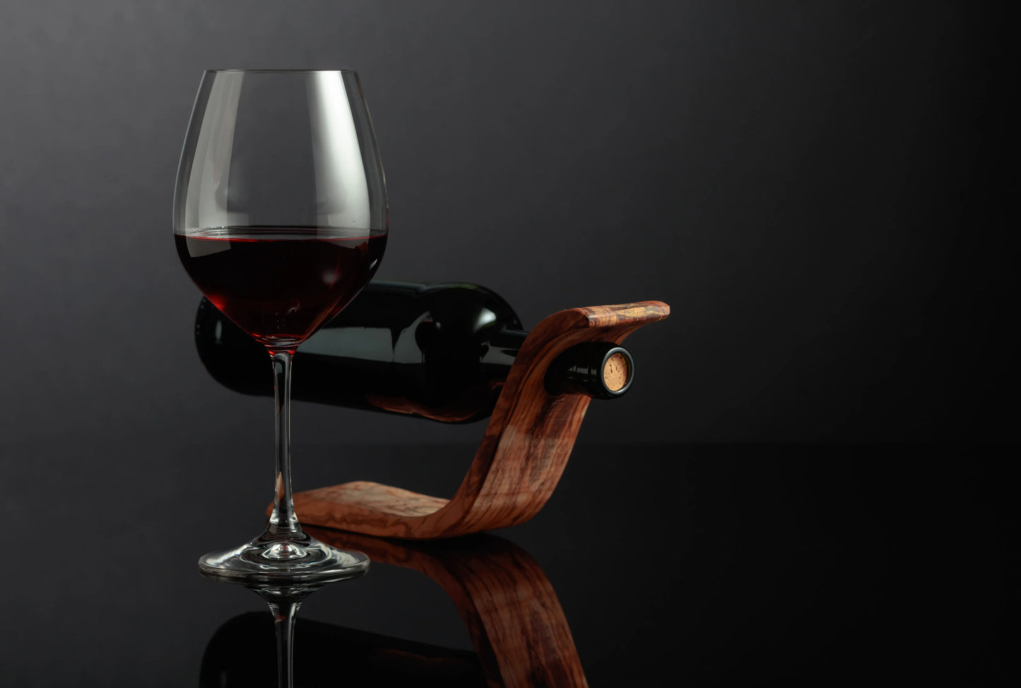 Wooden Wine Bottle Stand