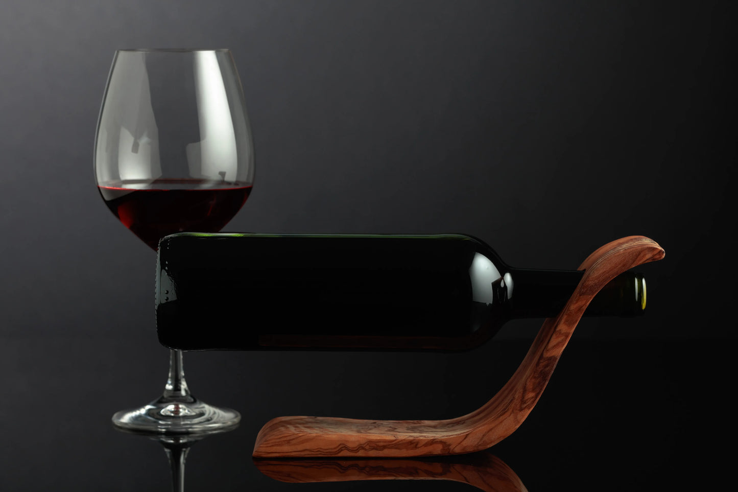 Wooden Wine Bottle Stand