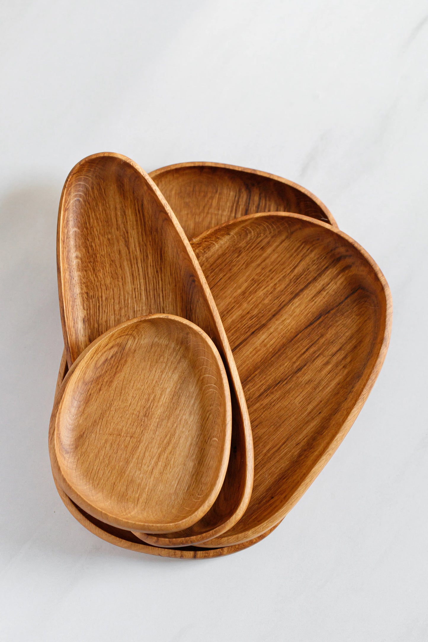 Wooden Plate Set