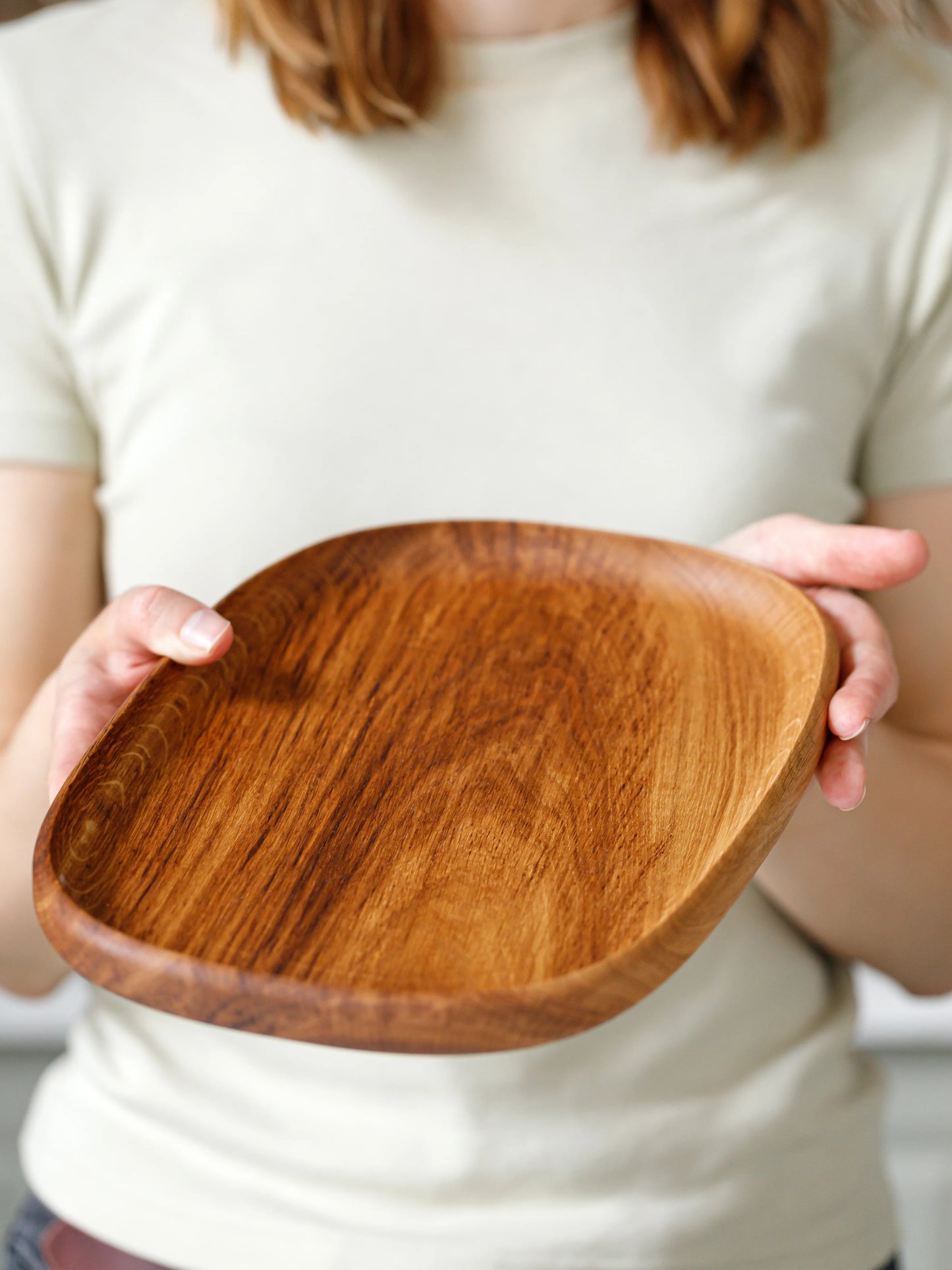 Wooden Plate Set