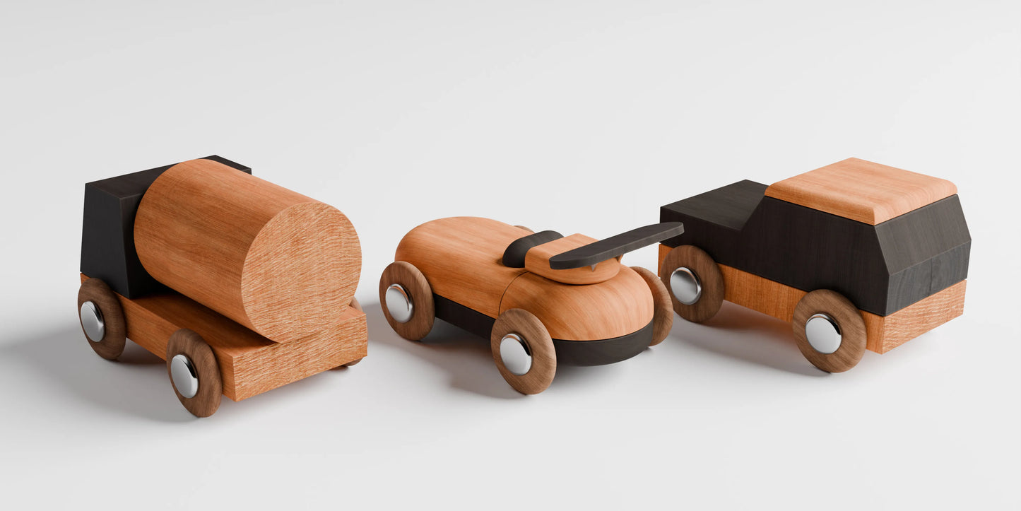 Wooden Vehicle Car Toy