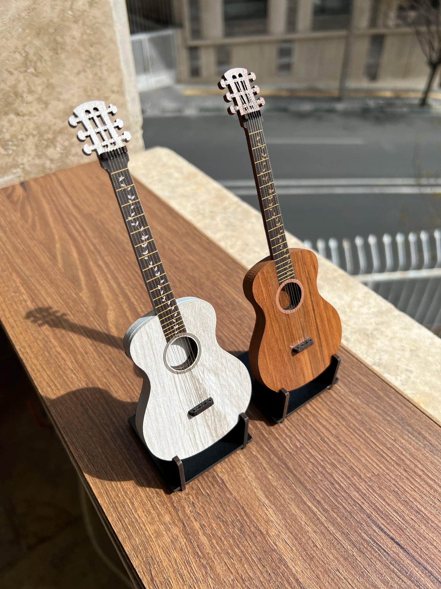 Wooden Miniature Guitar