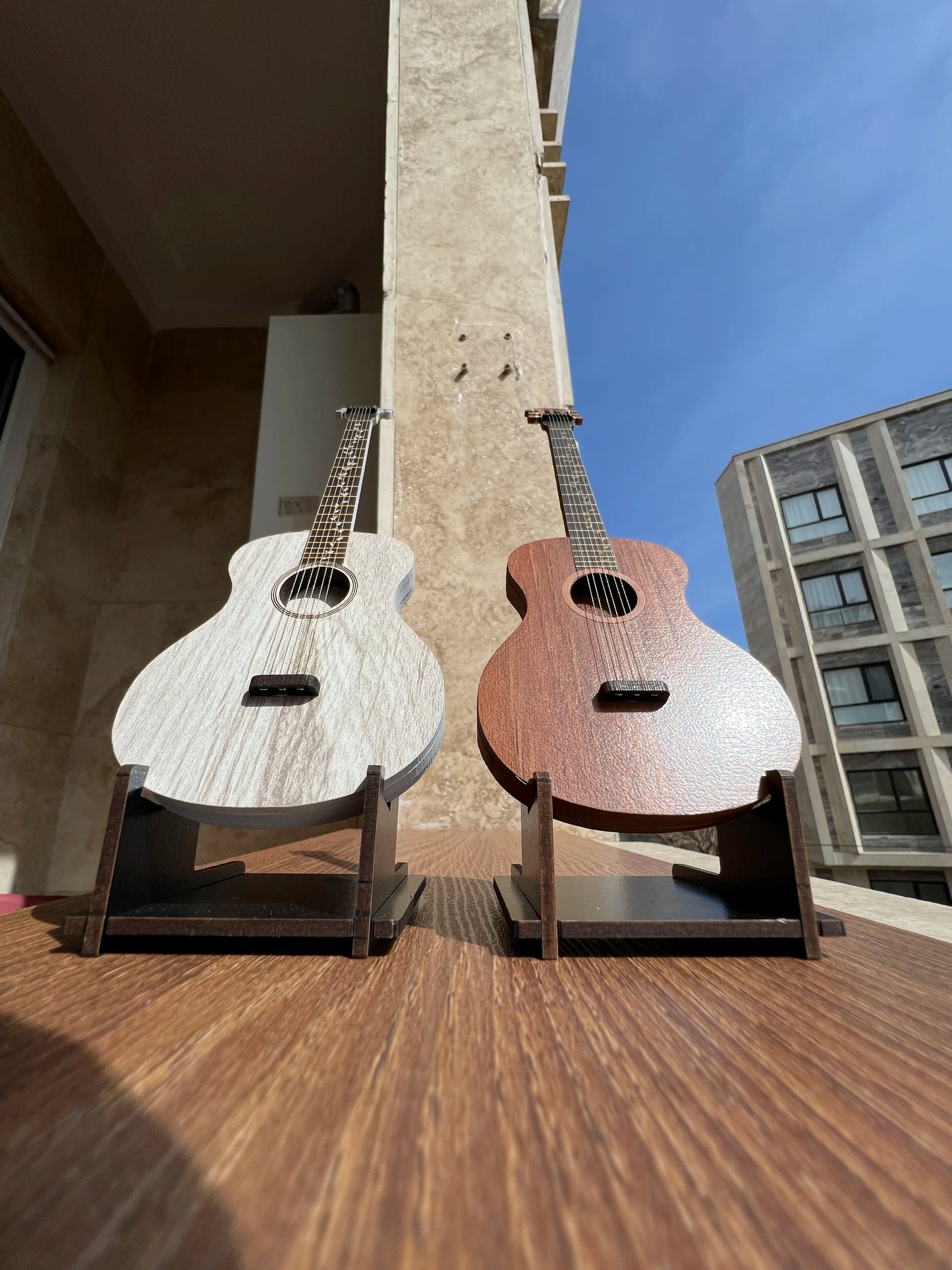 Wooden Miniature Guitar