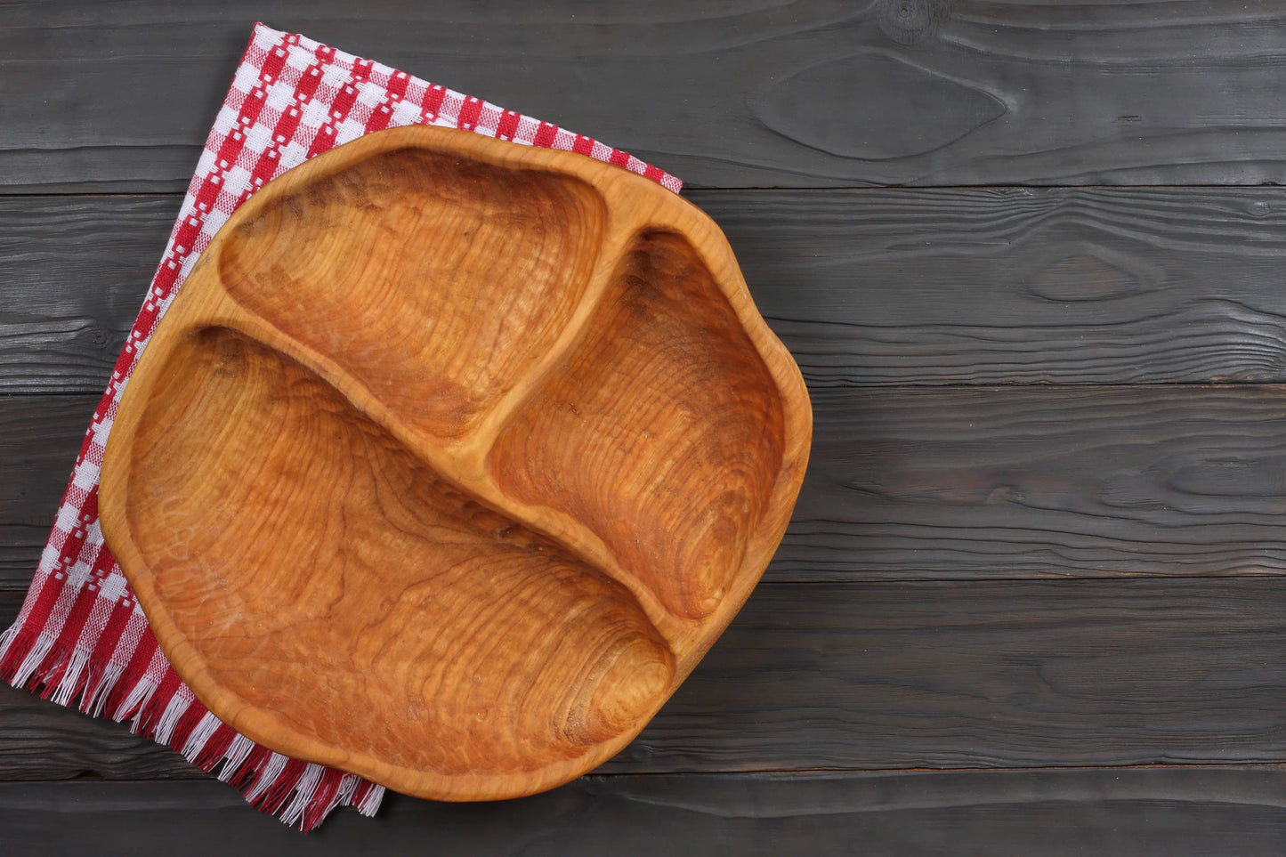 Handcrafted Wooden Serving Plate