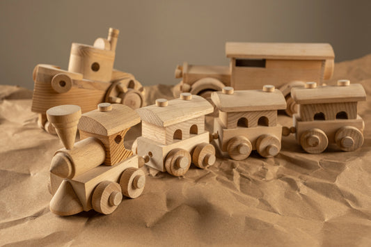 Wooden Train Set