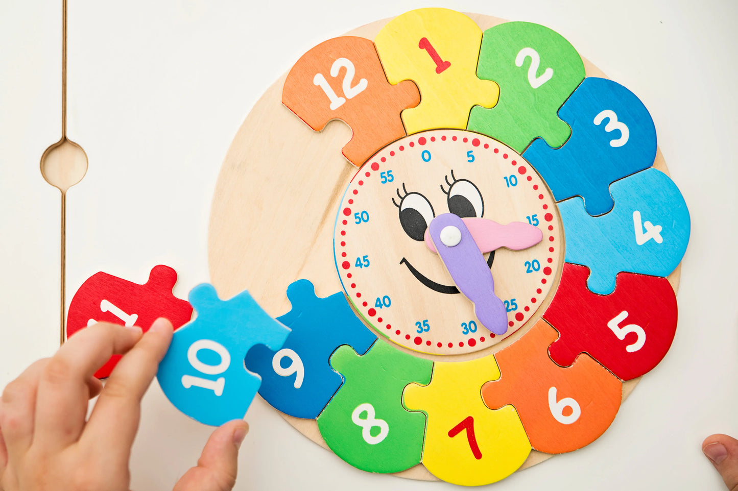 Montessori Wooden Clock Toy