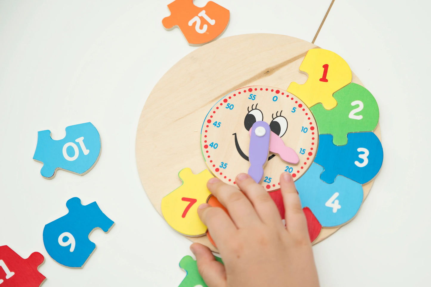 Montessori Wooden Clock Toy