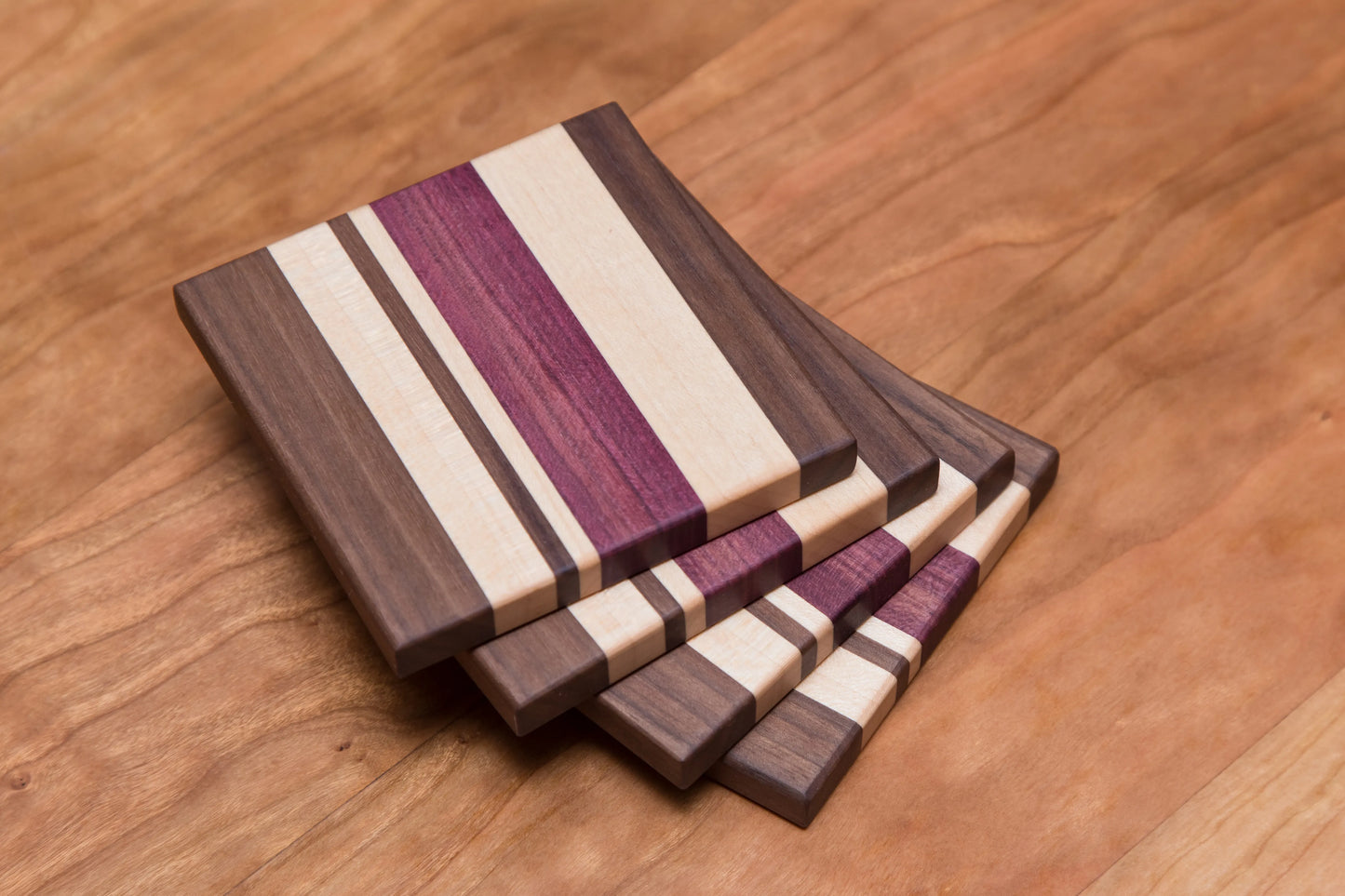 Patterned Wooden Coasters