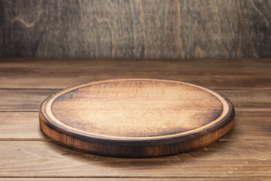 Round Wooden Cheese Board