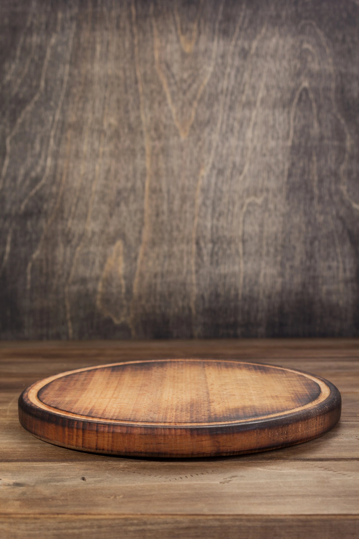 Round Wooden Cheese Board