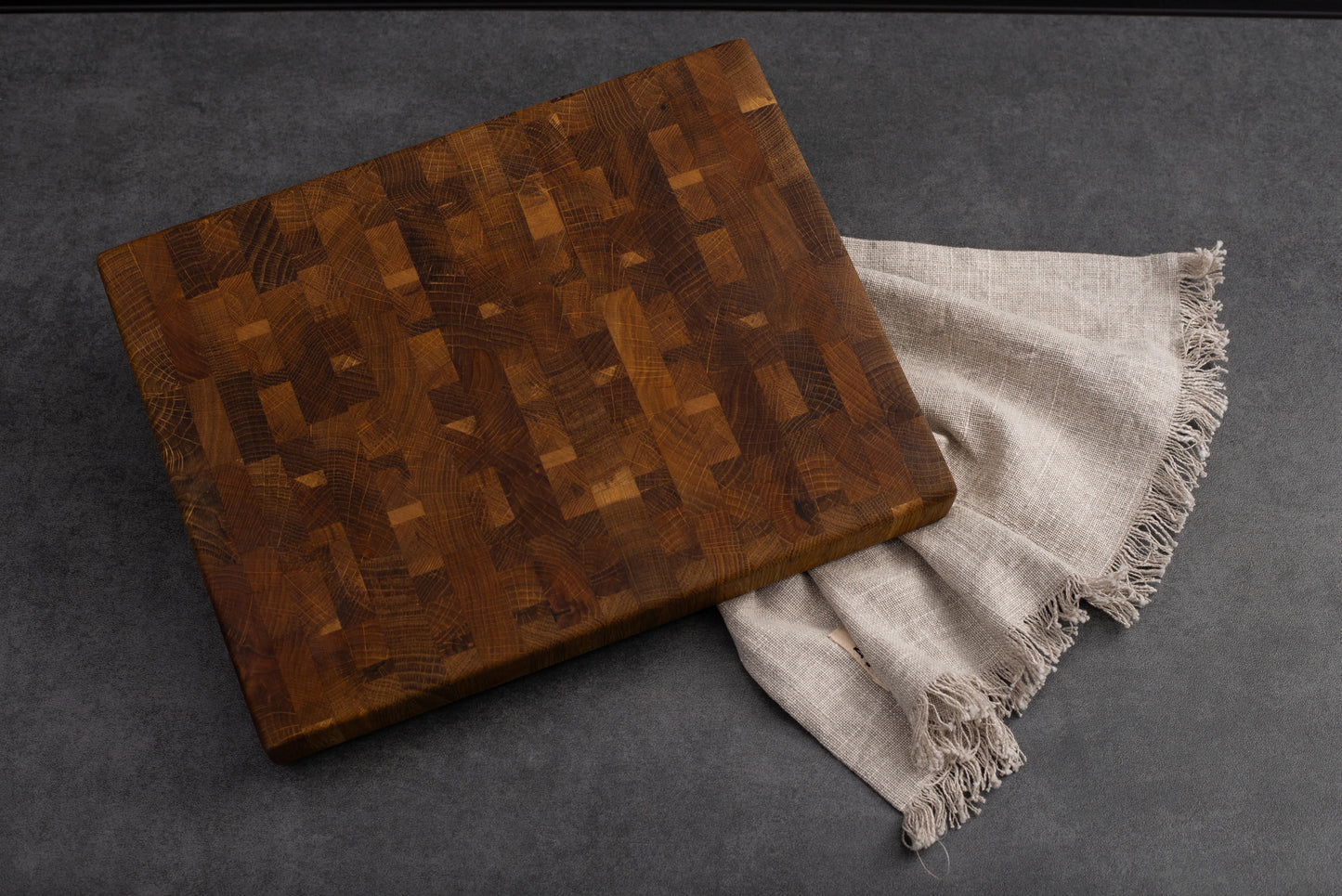 Patterned Wooden Cutting Board