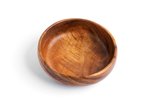 Hand-Turned Wooden Bowl