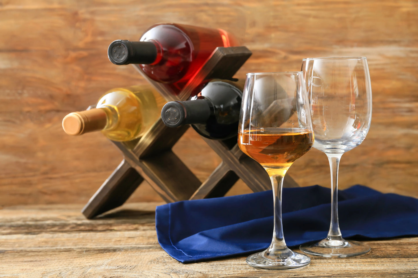 Wooden Wine Bottle Holder