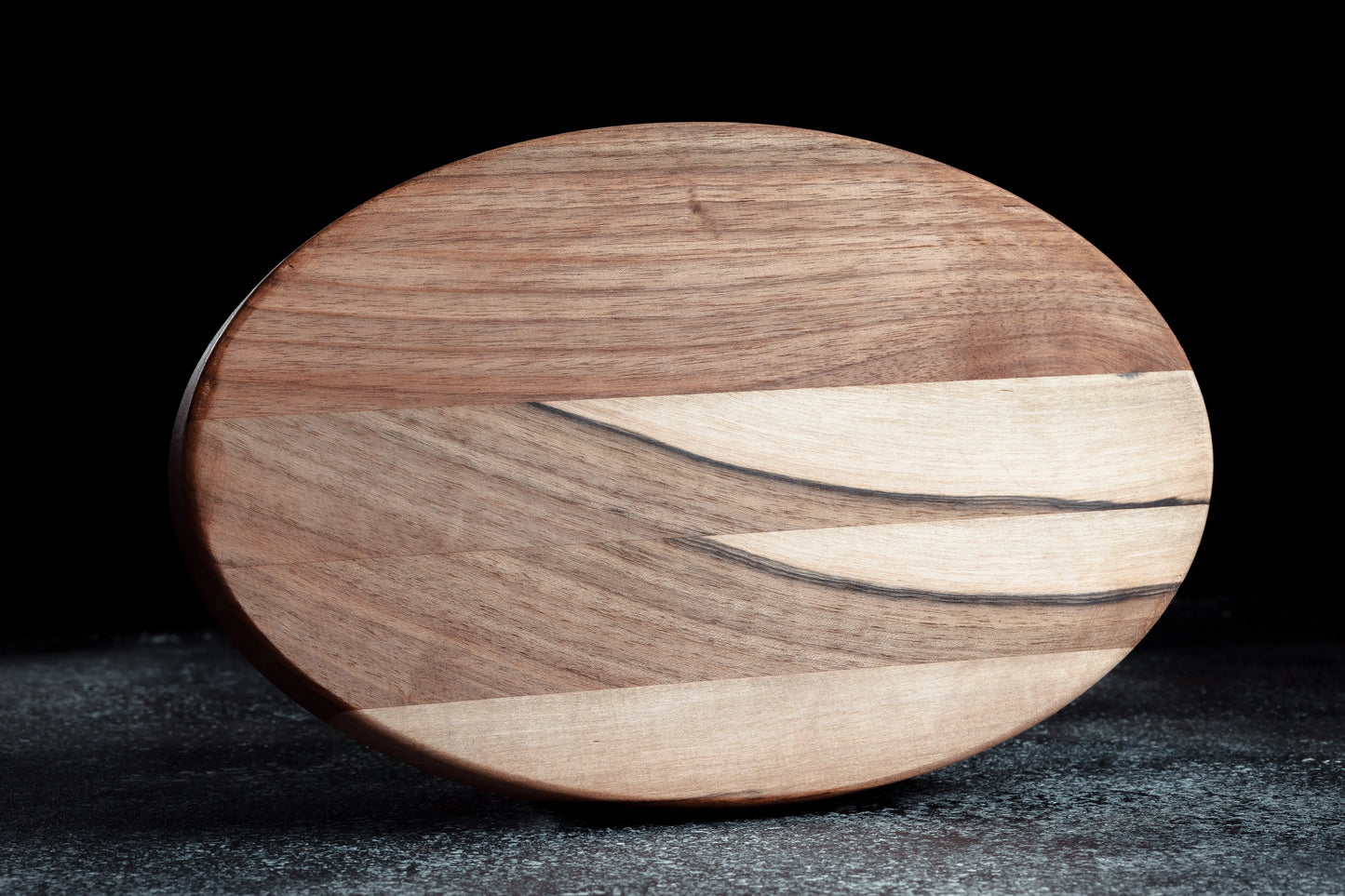 Wooden Oval Shape Plate