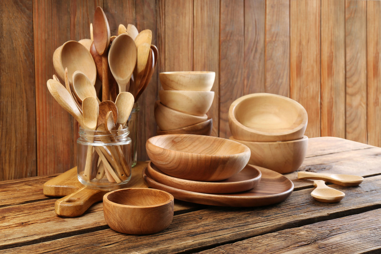 Wooden Kitchenware & Utensils