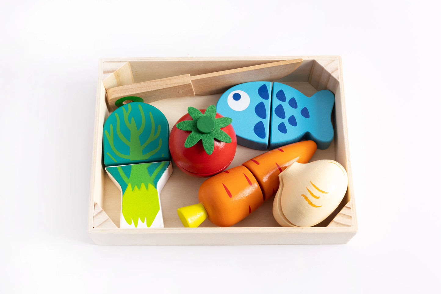 Wooden Food Fruit Toys Set