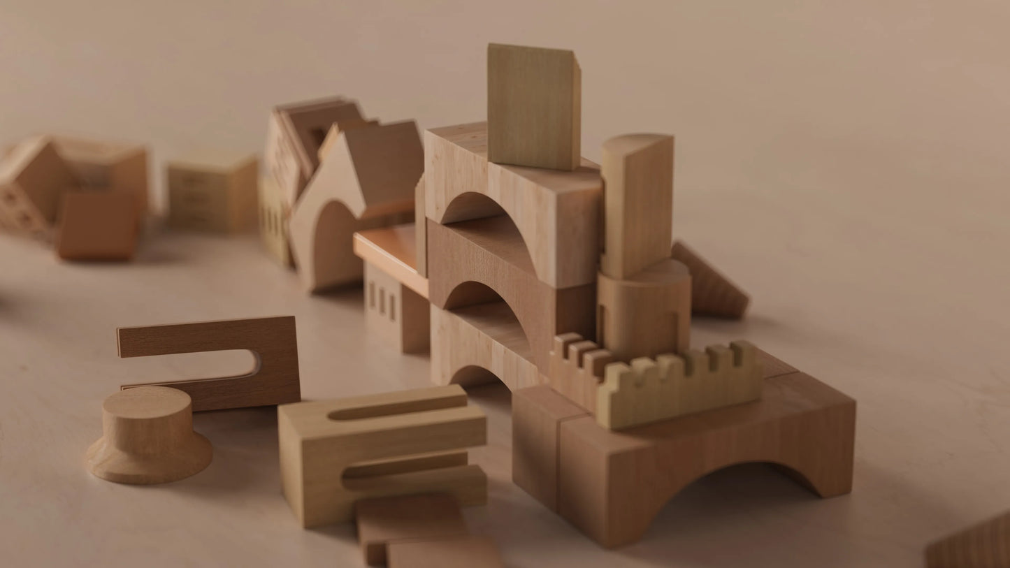 Wooden Building Blocks